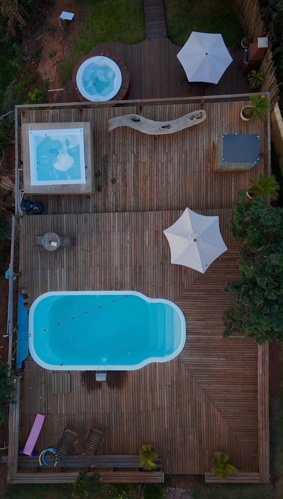 Jacuzzi da área de lazer